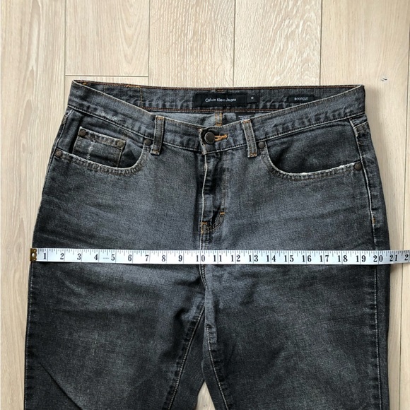 Vintage Calvin Klein Jeans Bootcut Black Jeans Women’s Size 30 - Picture 3 of 13
